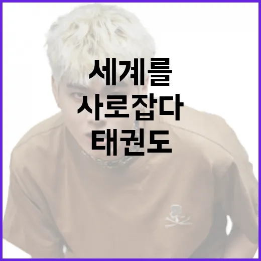 태권도 춤으로 세계를 사로잡다