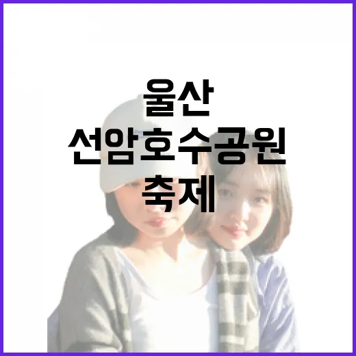 울산 선암호수공원 겨울빛 축제