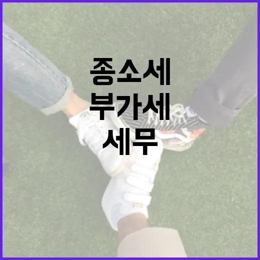 무료 세무상담으로 종소세·부가세 걱정 끝