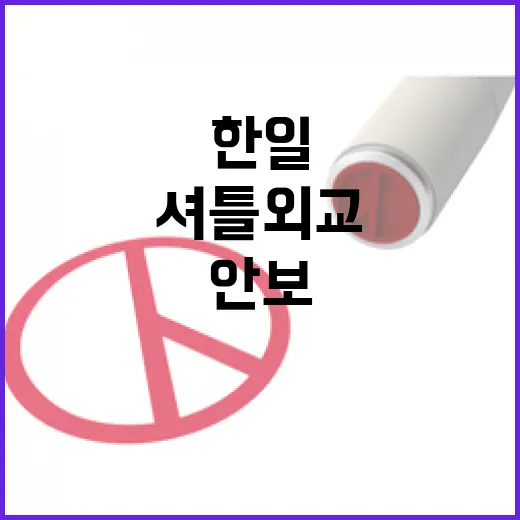 셔틀외교로 한일 경제안보·과학기술 협력 강화