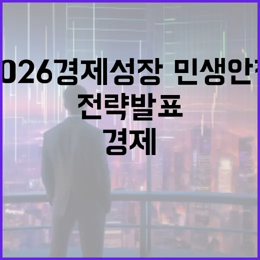 경남 2026 경제성장·민생안정 전략 발표