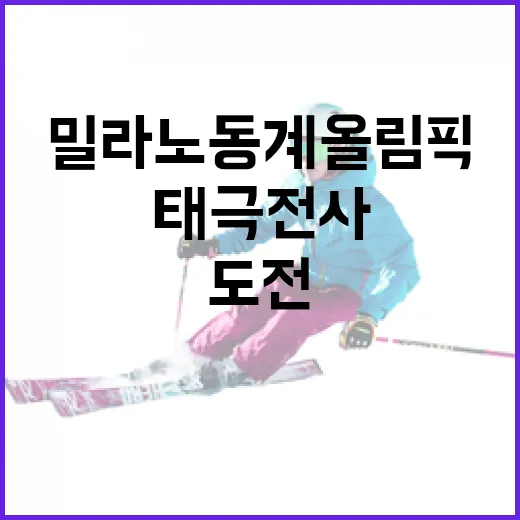 밀라노 동계올림픽, 태극전사 10위권 도전