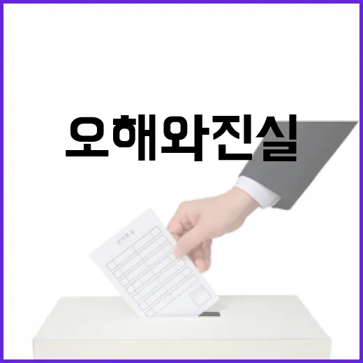 중국동포 투표권 오해와 진실