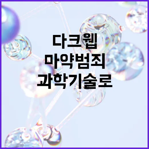 과학기술로 다크웹 마약범죄 추적한다