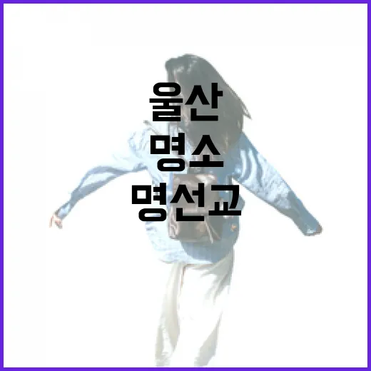 울산 명선교, 바다 품은 산책 명소