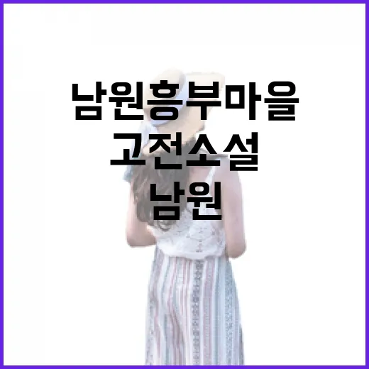 남원 흥부마을, 고전소설 현장 탐방