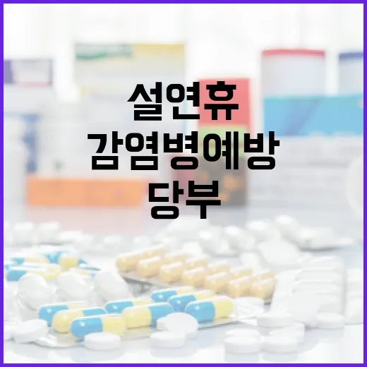 설 연휴 감염병 예방 철저 당부