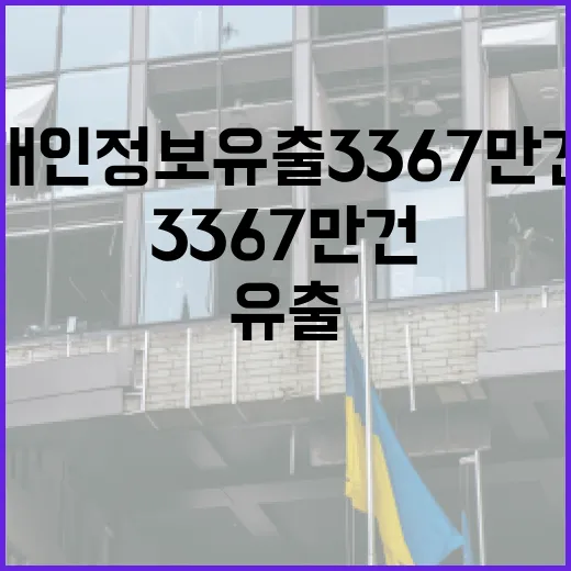 쿠팡 개인정보 유출 3367만건 확인, 수사 의뢰