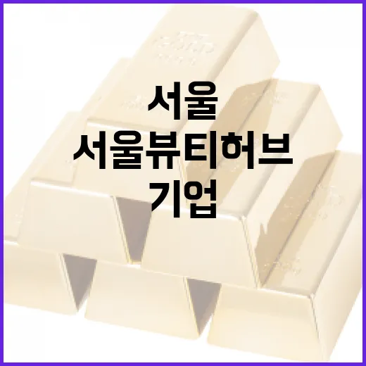 서울뷰티허브, 뷰티기업 해외진출 원스톱 지원