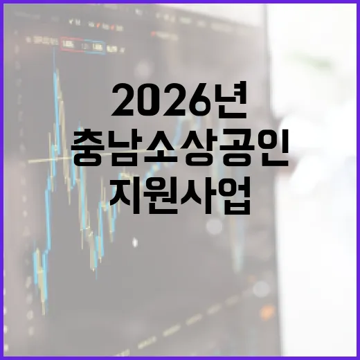 2026년 충남 소상공인 지원사업 10선