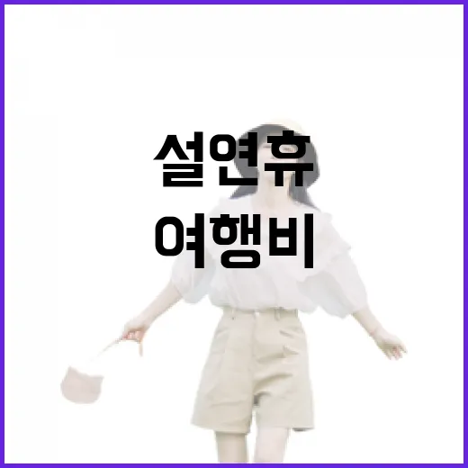 설 연휴 교통·여행비 부담 확 줄인다