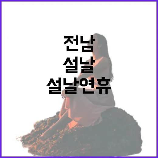 설날 연휴, 전남에서 만나는 힐링과 액티비티
