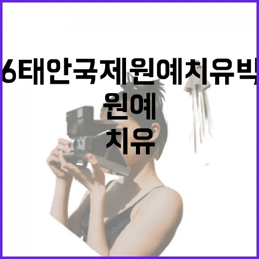 2026 태안국제원예치유박람회 완벽 가이드