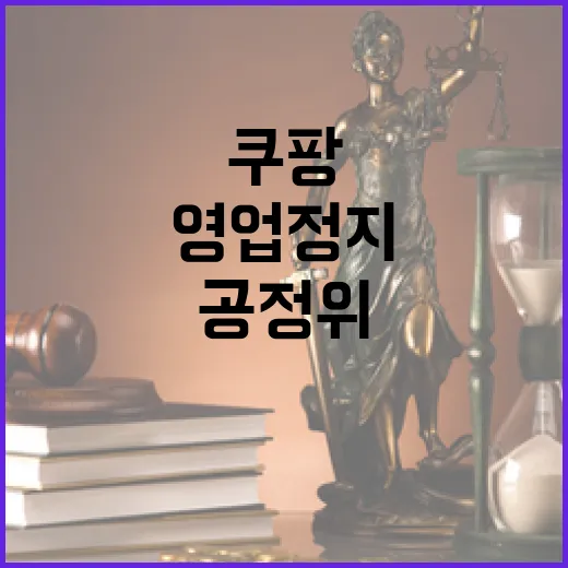 공정위, 쿠팡 개인정보 유출 영업정지 논란 해명
