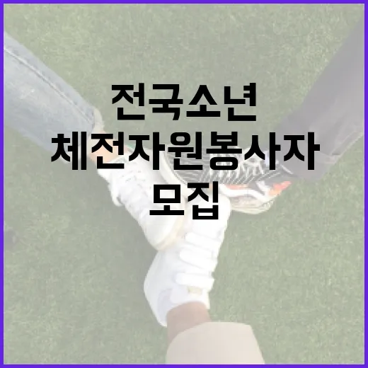 부산 전국소년체전 자원봉사자 모집 시작