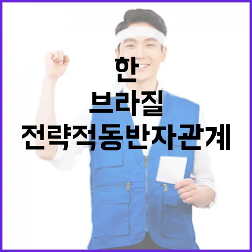 한-브라질 전략적 동반자 관계 격상