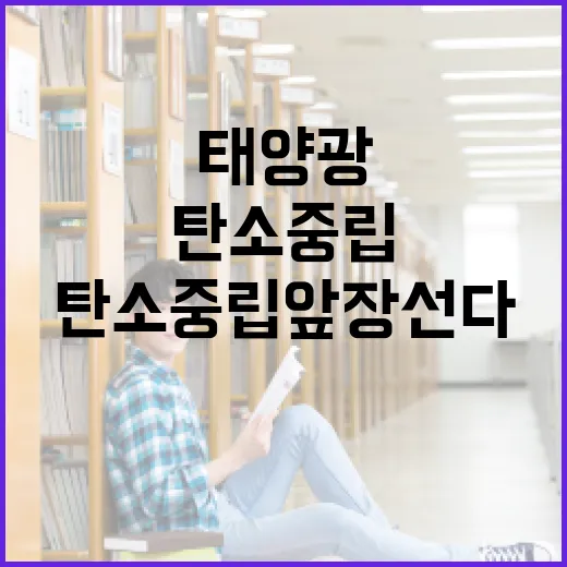 국공립 초중 태양광 설비 확충, 탄소중립 앞장선다