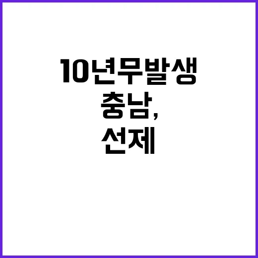 충남, 10년 무발생 구제역 선제 차단 나서