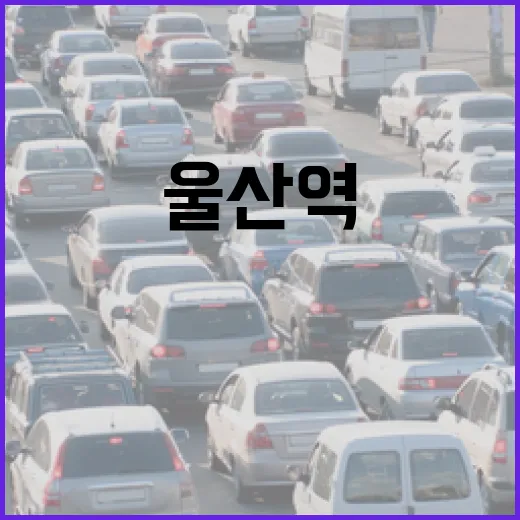 KTX와 SRT가 만나는 울산역 집중 탐구