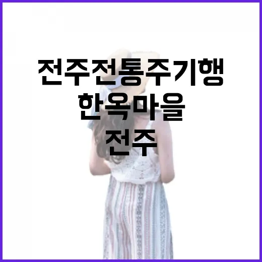 전주 전통주 기행, 한옥마을과 막걸리 골목