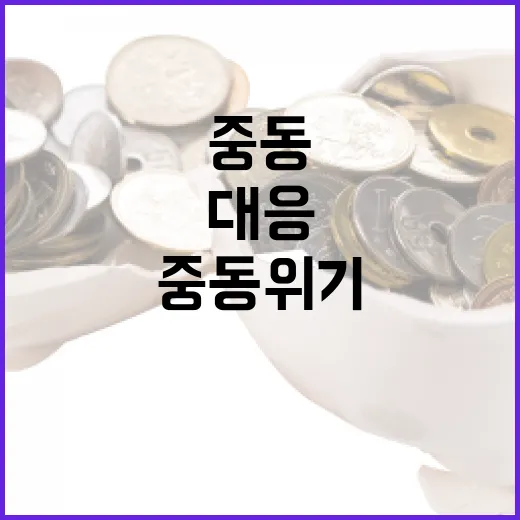 중동 위기 대응, 산업부 수급 위기관리 본격화