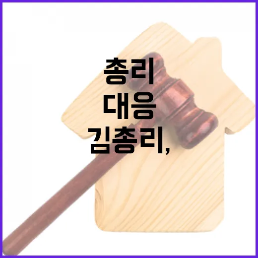 김 총리, 중동 위기 대응 세밀화 강조