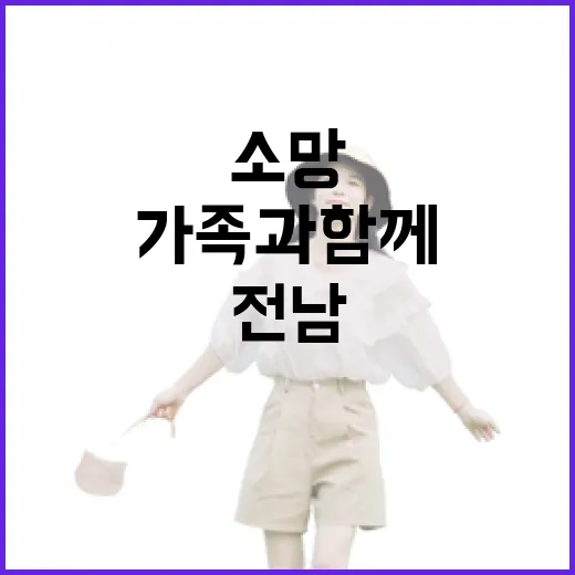 가족과 함께하는 전남 여수 용월사 새해 소망 기원