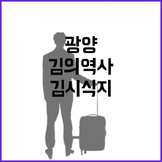 광양 김 시식지에서 만나는 한국 김의 역사