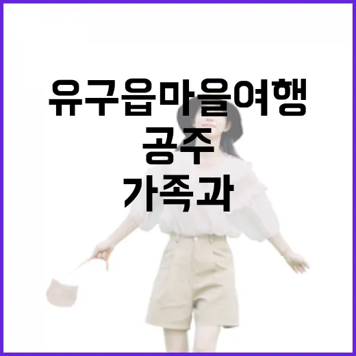 유구읍 마을여행, 가족과 걷는 공주 산책길