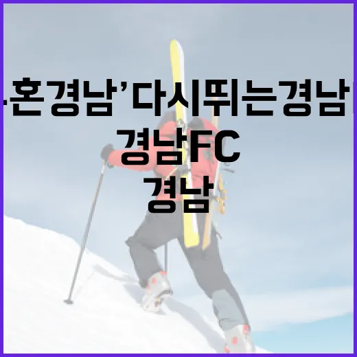 ‘투혼경남’ 다시 뛰는 경남FC