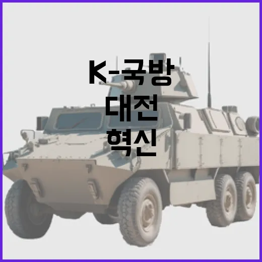 대전, K-국방 혁신의 중심지로 도약