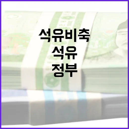 정부, 석유비축계획 목표 차질 없이 이행 중