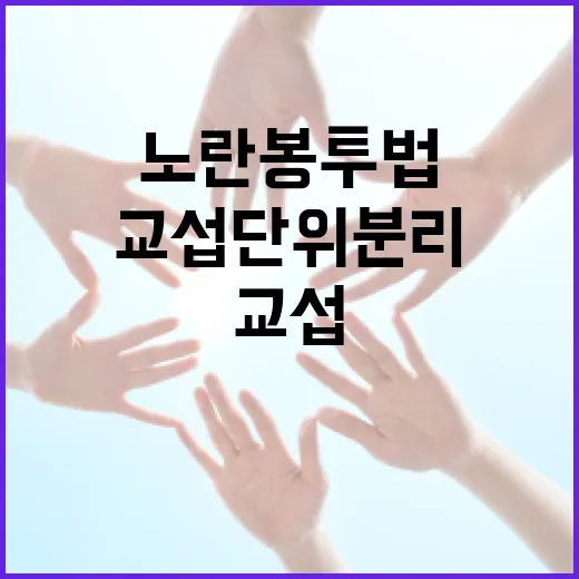 노란봉투법 첫주 교섭단위 분리신청 현황