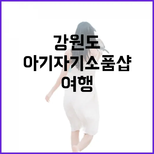 강원도 아기자기 소품샵 여행
