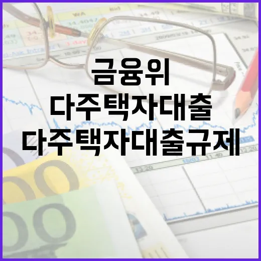 금융위, 다주택자 대출 규제 보도에 사실과 달라