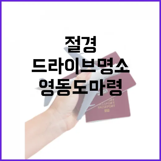 영동 도마령, 사계절 절경 드라이브 명소