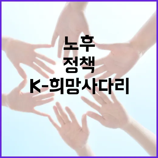 노후 든든한 K-희망사다리 정책