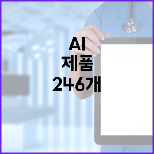 AI 전환 가속화, 246개 제품 개발에 7540억 지원