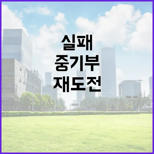 중기부, 실패도 자산으로 만드는 재도전 지원 강화