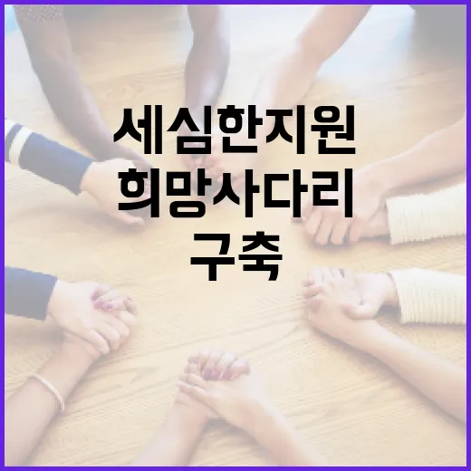 세심한 지원으로 장애인 희망사다리 구축