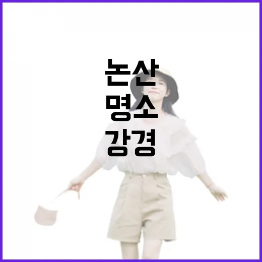 논산 강경 레트로 거리, 시간여행의 감성 명소