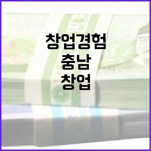 충남 청년 멘토 모집, 창업 경험 살려 지역 활성화