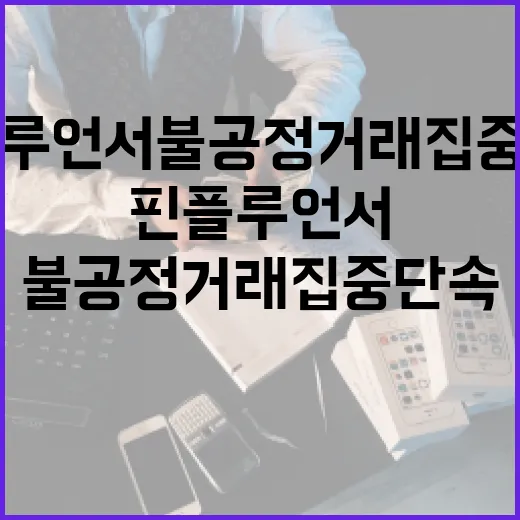 핀플루언서 불공정거래 집중단속
