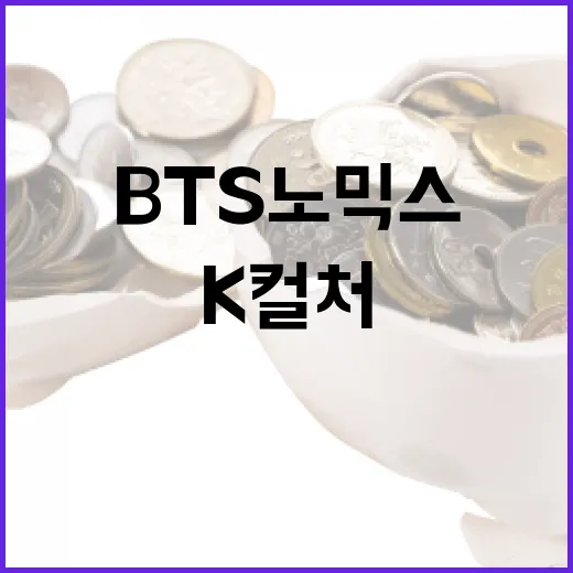 BTS노믹스가 이끄는 K컬처와 관광 혁신