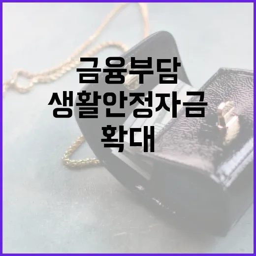 노동자 금융부담 줄이는 생활안정자금 확대