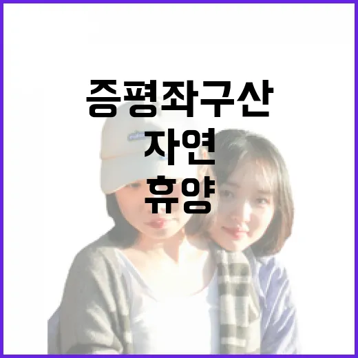 별과 자연이 어우러진 증평 좌구산 휴양랜드