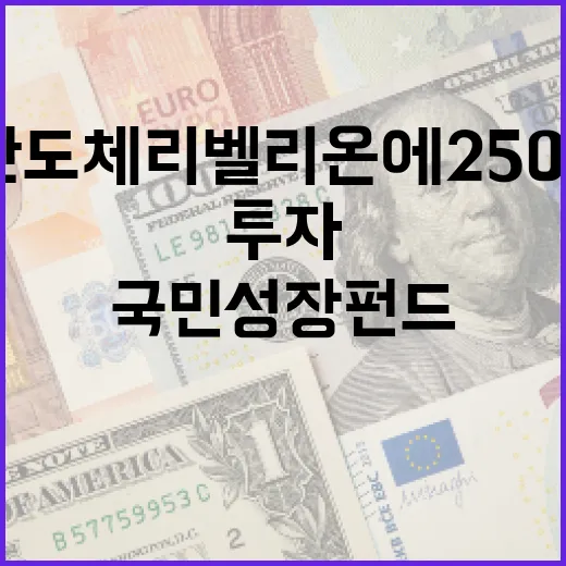 국민성장펀드, AI 반도체 리벨리온에 2500억 직접 투자