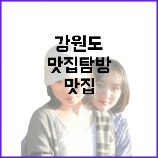 강원도 이색 커피 맛집 탐방