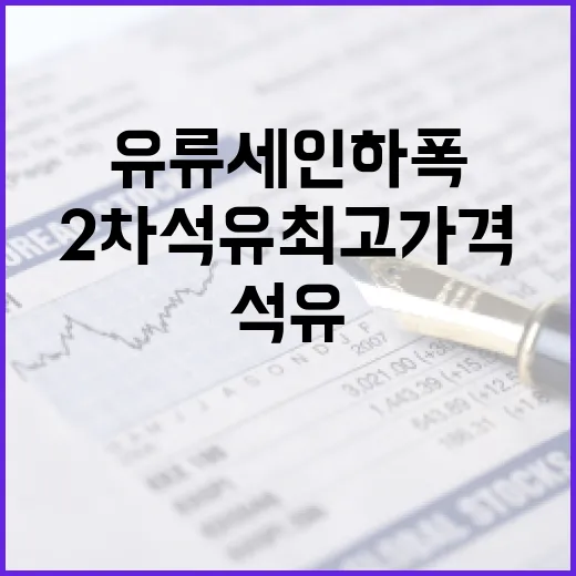 유류세 인하폭 확대와 2차 석유 최고가격 도입
