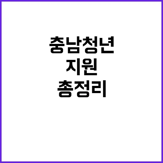 충남 청년 위한 맞…